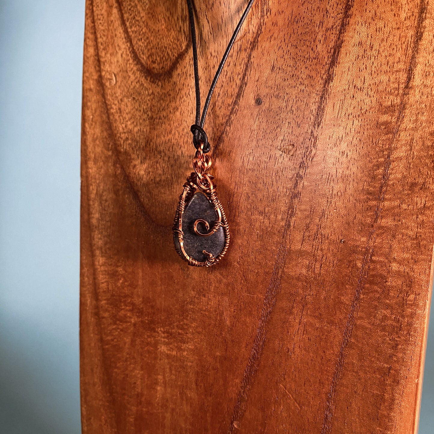 Blue Coral Wire Wrap