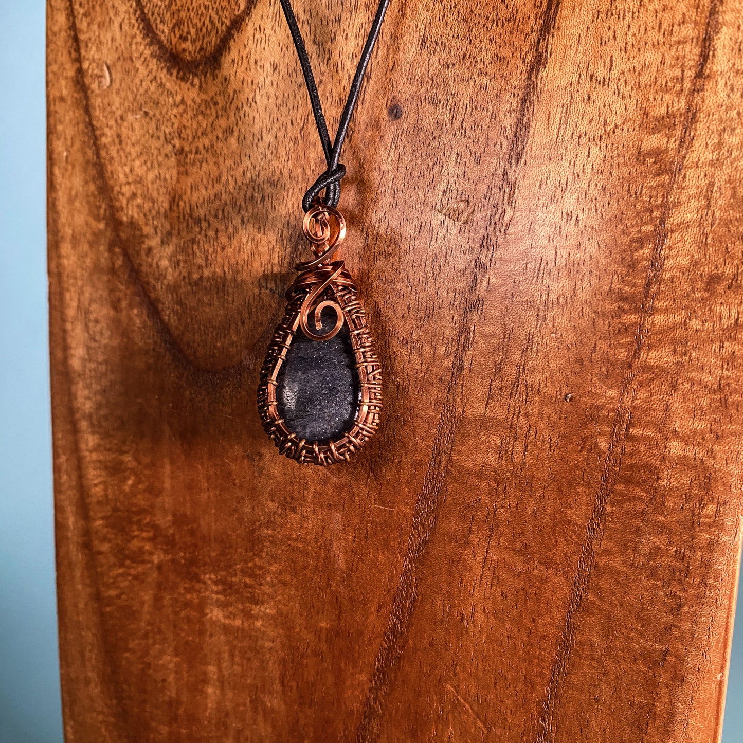 Blue Coral Wire Wrap