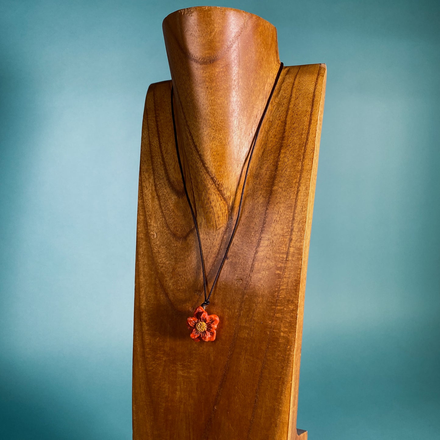 Upcycled Flower Necklace
