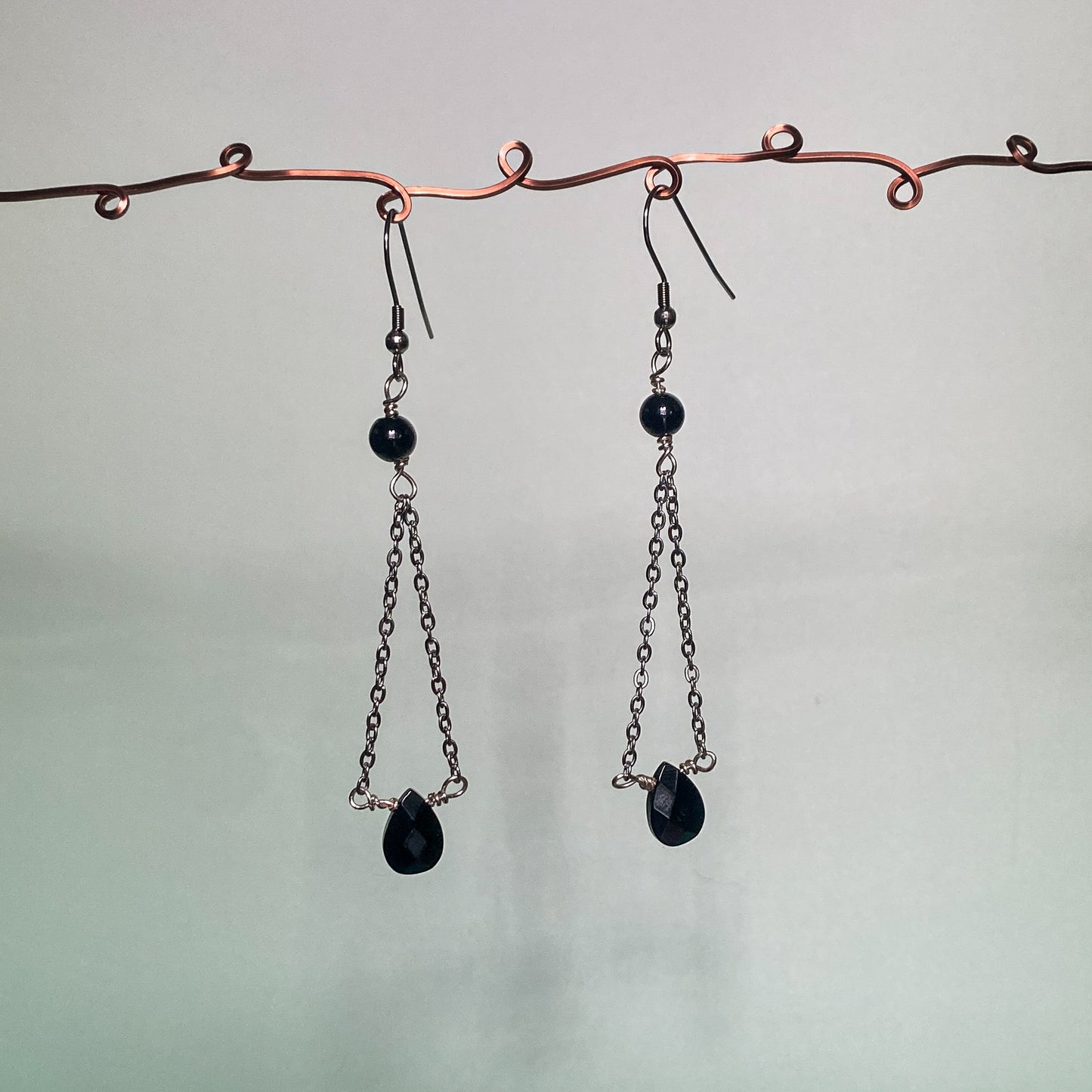 Jasper & Onyx Dangles