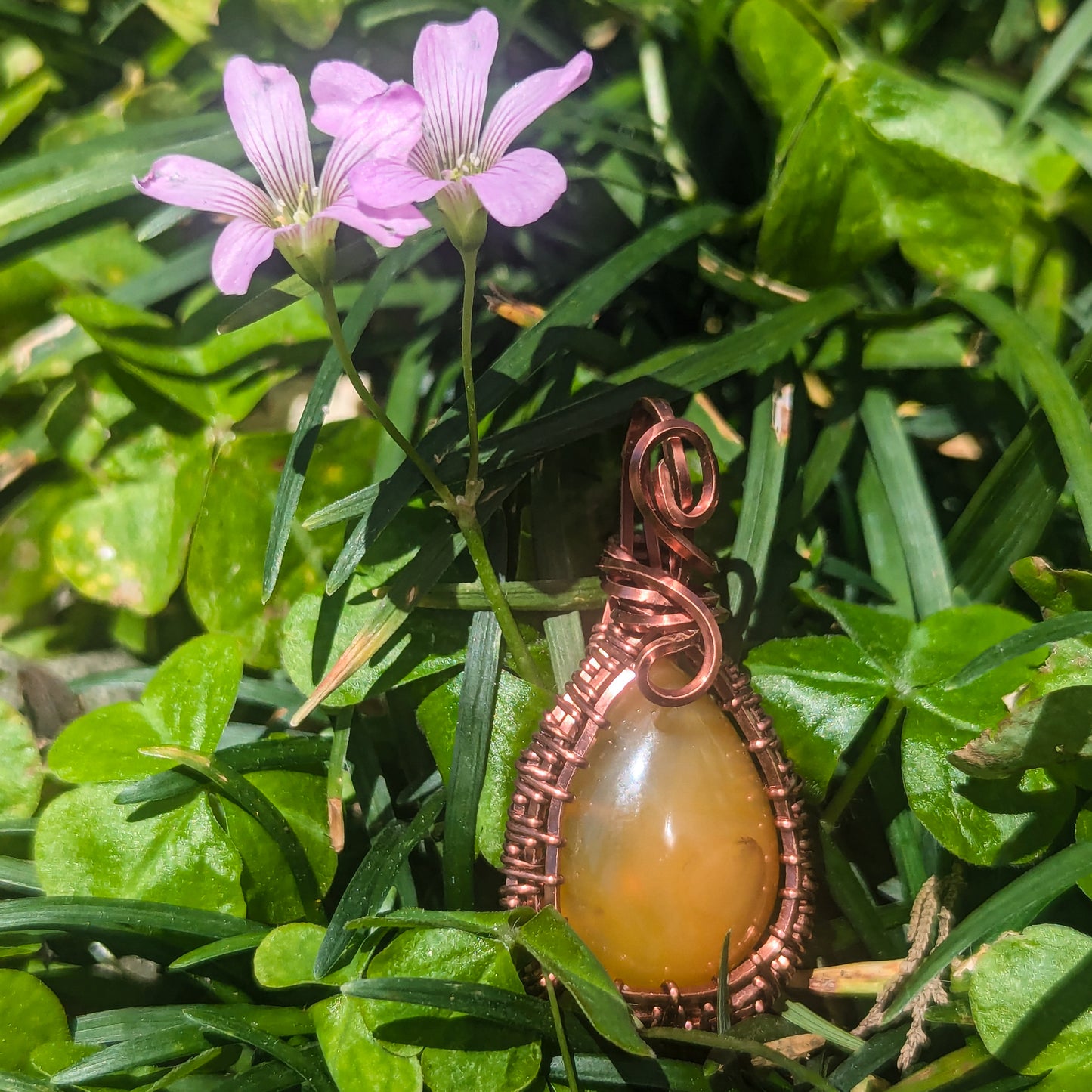 Agate Wire Wrap