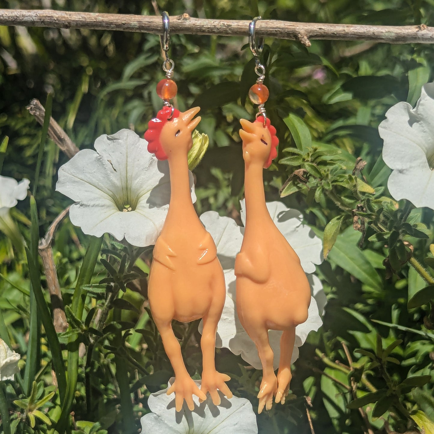 Chicken Earrings!!