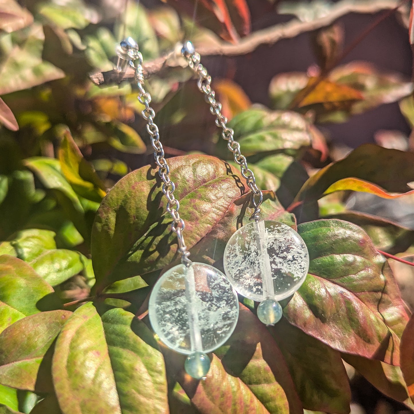 Quartz & Agate Dangles