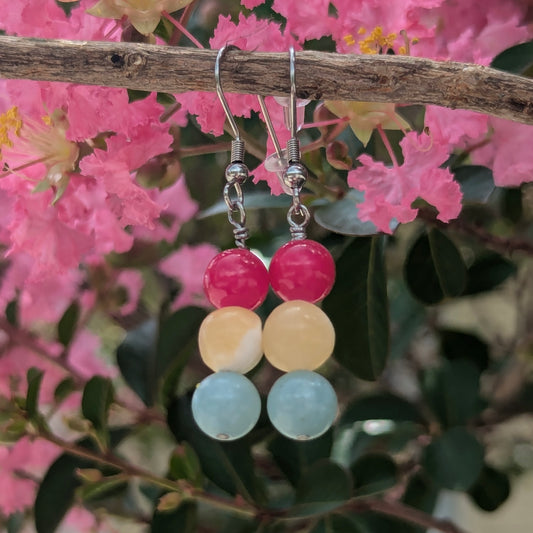 Pansexual Pride Earrings