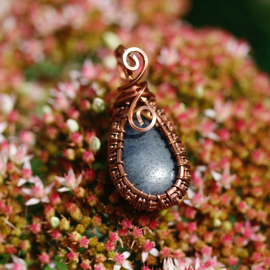 Blue Coral Wire Wrap