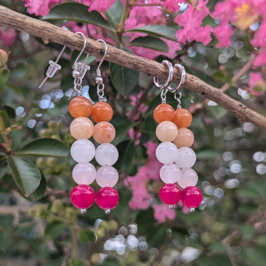 Lesbian Pride Earrings