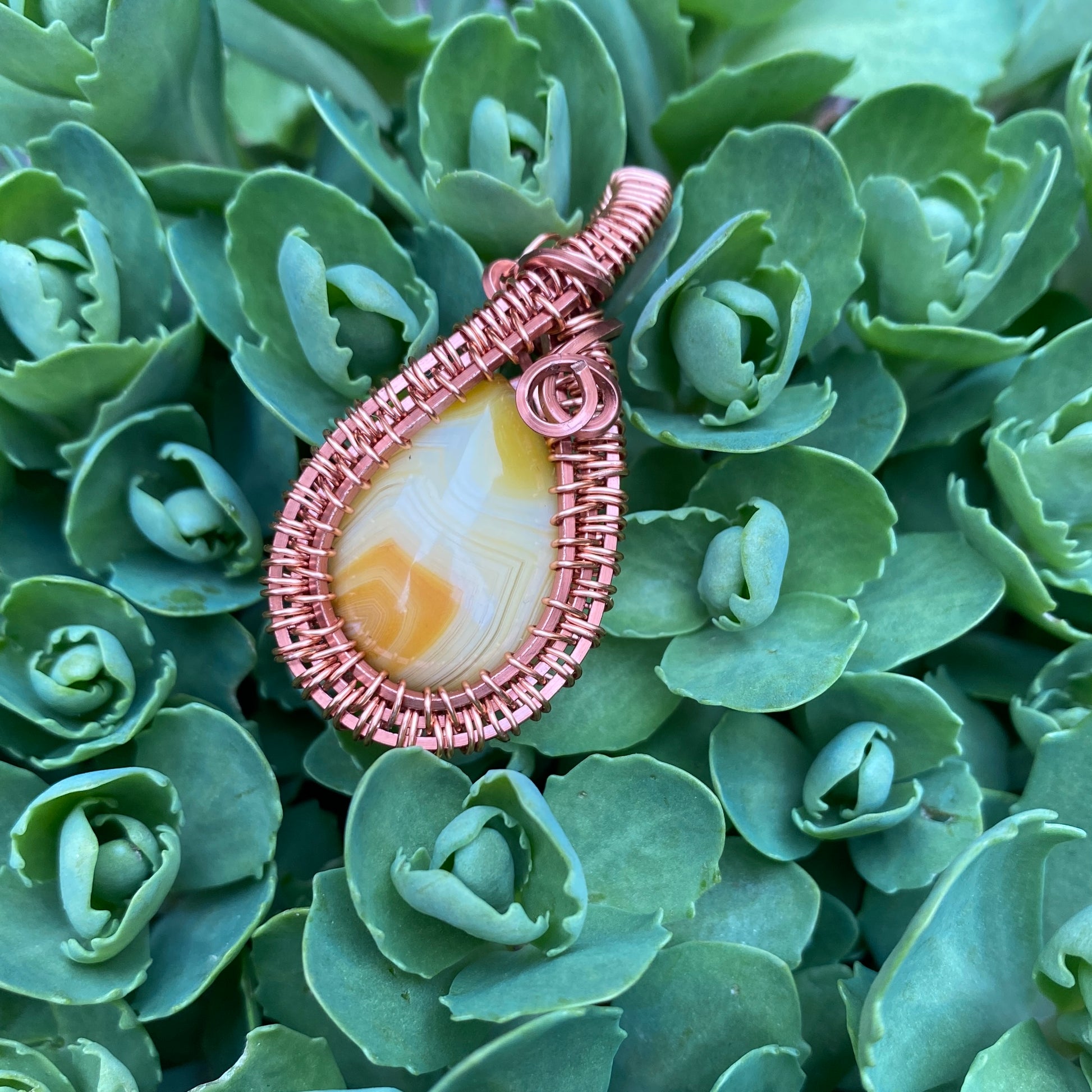 Agate Wire Wrap