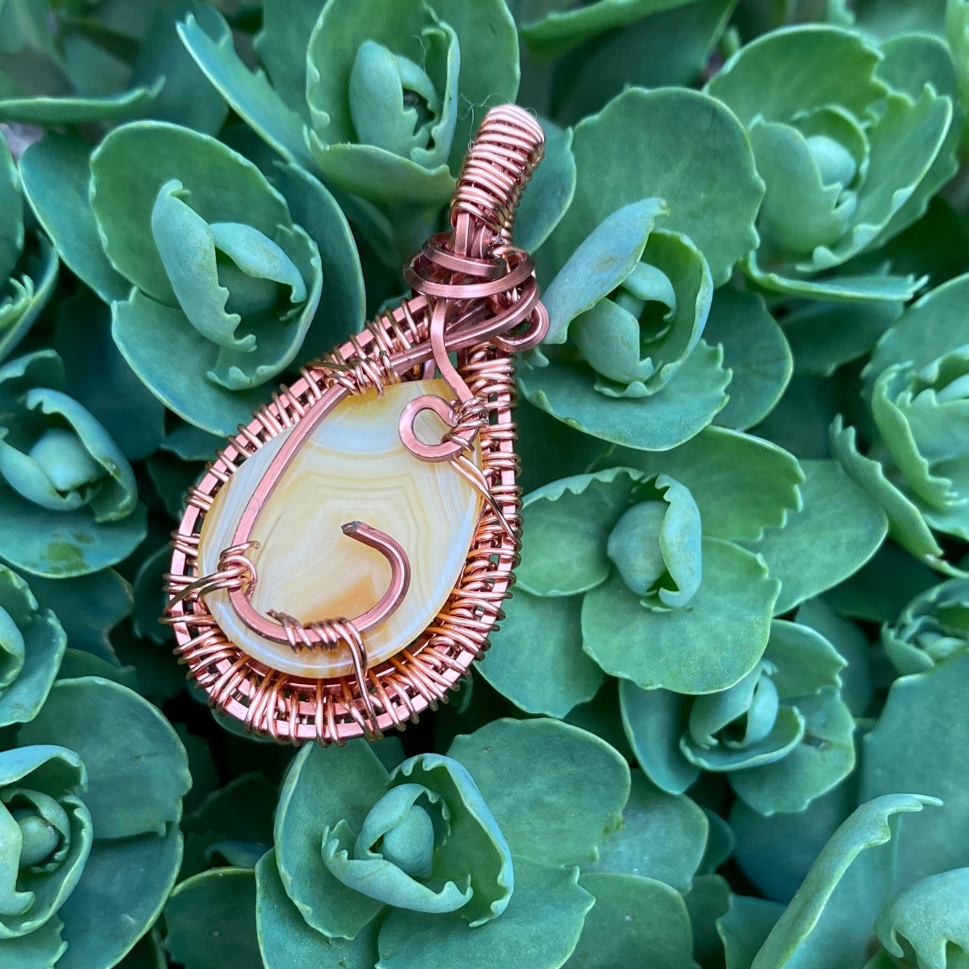 Agate Wire Wrap