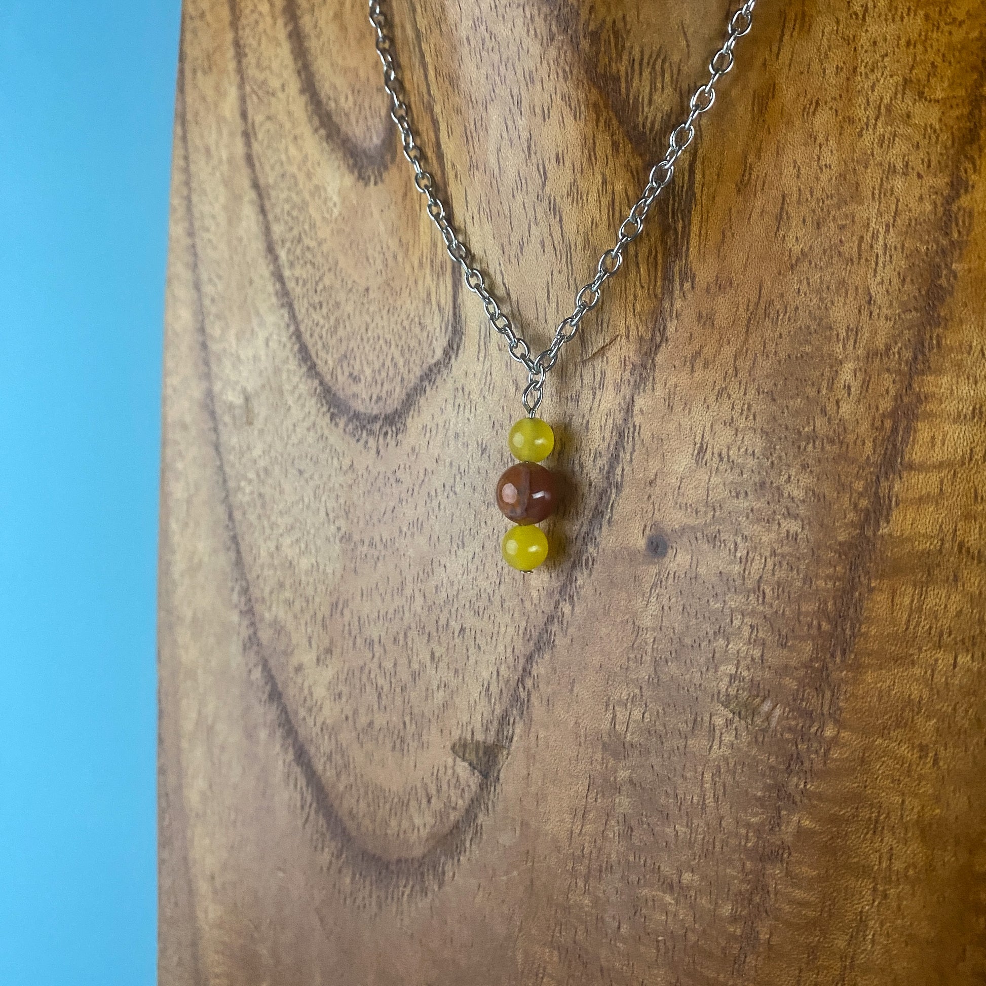 Carnelian & Agate Necklace