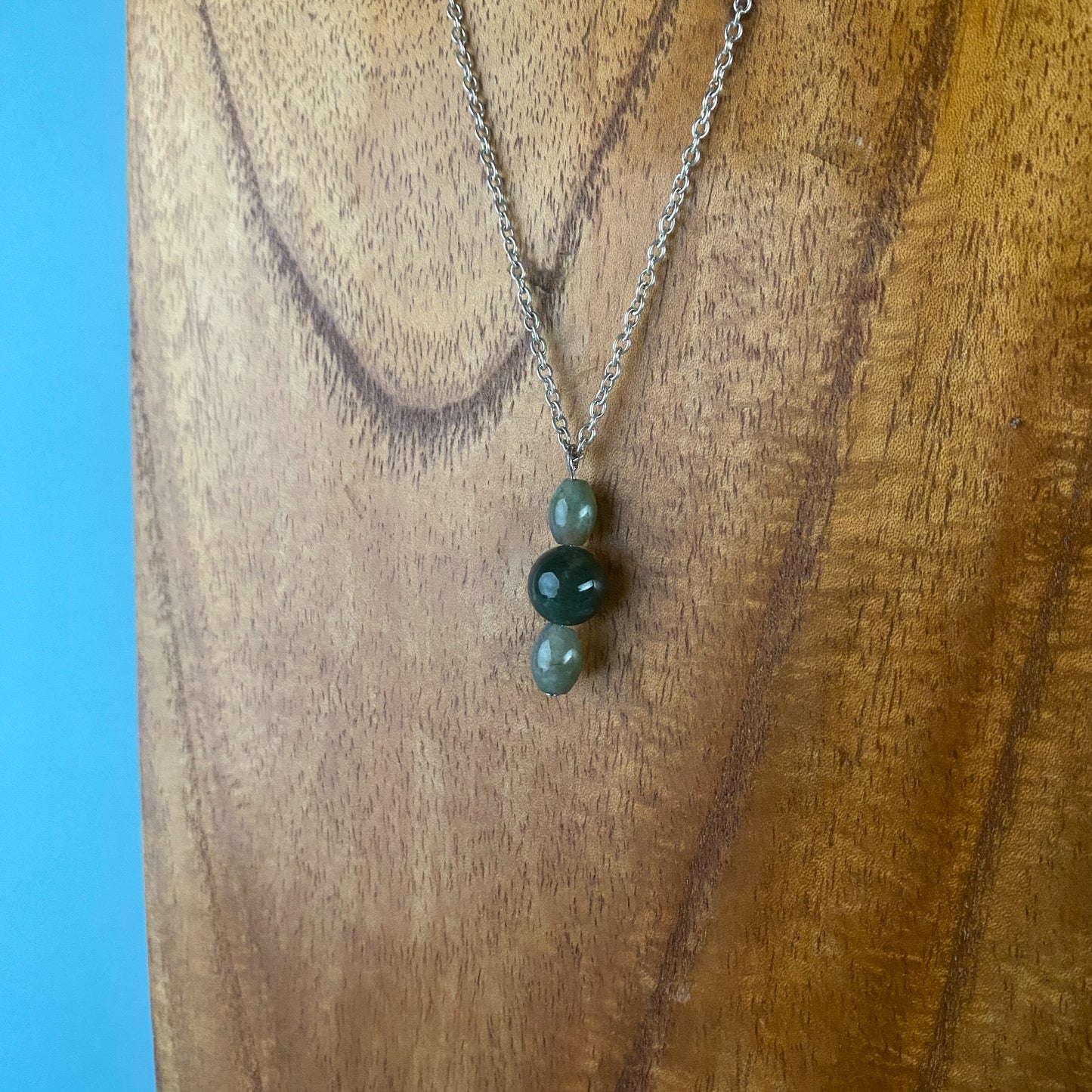 Green Agate & Jasper Necklace