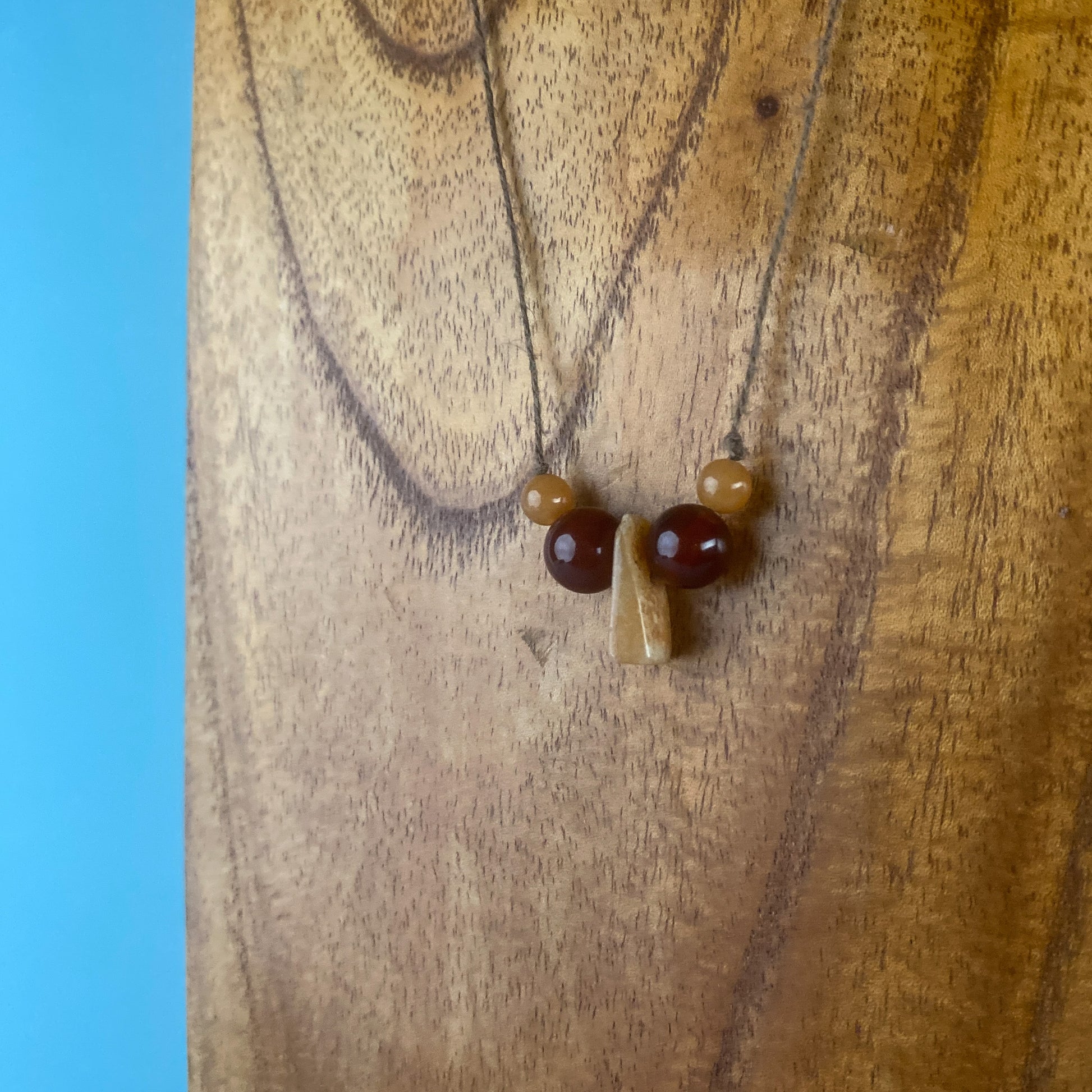 Calcite & Carnelian Necklace