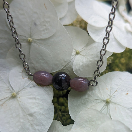 Jasper & Garnet Necklace